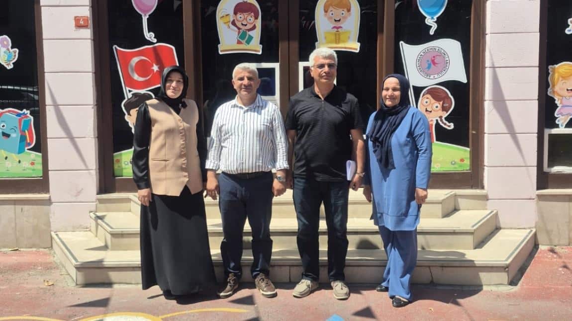 Okul Müdürümüz Bünyamin CAN'a veda 